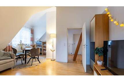 Traumhafte Dachgeschosswohnung im DG mit offenem Grundriss - München Ramersdorf-Perlach