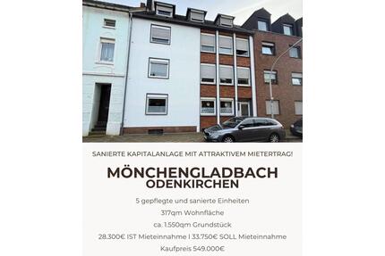 Mehrfamilienhaus mit 5 Einheiten in Mönchengladbach Odenkirchen