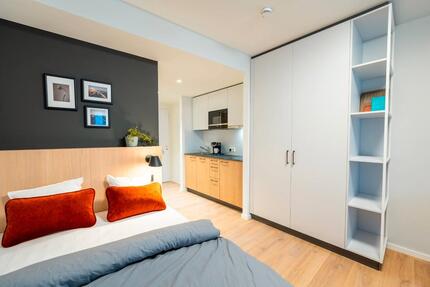 Topmoderne und vollmöblierte Studioapartments im Neubau-Erstbezug - Stuttgart Bad Cannstatt