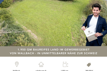 Grundstück in Bad Säckingen 390.000,00 € 1950 m²