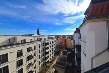 SfKW - Ab sofort - Möbliert - Parkett - Einbauküche - Fußbodenheizung - Loggia - Aufzug - Bad mit Dusche und Wanne - Wohnen in der Inneren Neustadt - Dresden Innere Neustadt