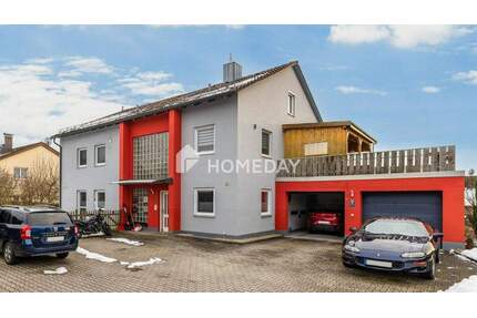 Großzügige 5-Zimmer-Wohnung mit Dachterrasse, Loggia sowie Garagen und Stellplätzen in Egg - Bernried Birket