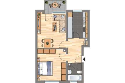 Wohnung zum Mieten in Grünstadt 509,00 € 49.51 m²