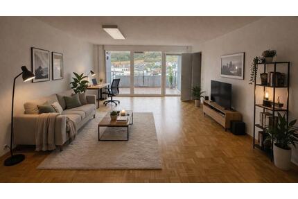 Möblierte Zwei-Zimmer-Wohnung Business-Apartment mit Fernblick - Flein
