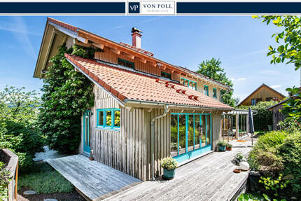 Wohnen im Grünen - Charmantes Holzhaus mit Wintergarten, Galerie und idyllischem Garten - Neukirchen beim Heiligen Blut