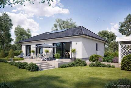 Natur Pur! Neubaubungalow mit Grundstück in herrlicher Waldrandlage! - Borstel