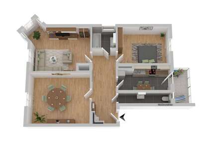 Wohnung zum Mieten in München 2.450,00 € 84.35 m²