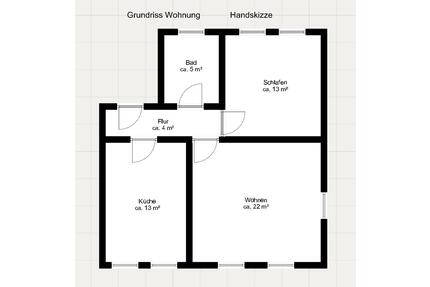 Schicke 2-Zimmerwohnung in Claußnitz