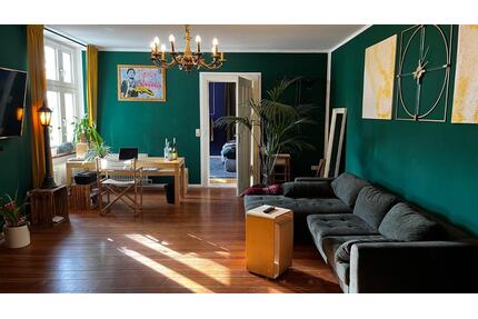Untermiete - 2ZKB Altbau mit Balkon im Innenhof - Berlin Neukölln