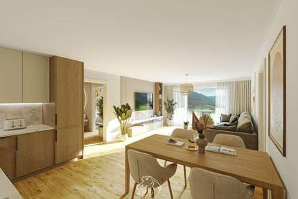 Top-Energieeffizienz trifft Komfort: Neubauwohnung mit Terrasse; KFW-40 Förderung - Wertheim/Grünenwört