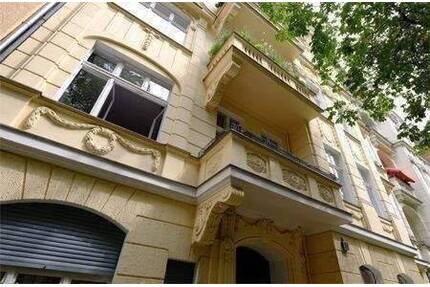 Nahe Markusplatz: vermietete ETW mit Süd-Loggia im Altbau - Berlin Steglitz
