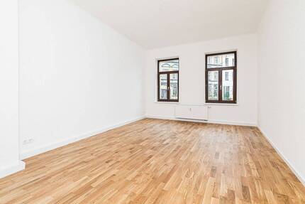Familienfreundliche 3-Zimmer-Wohnung mit sonnigem Innenhof-Balkon - Leipzig Gohlis-Süd