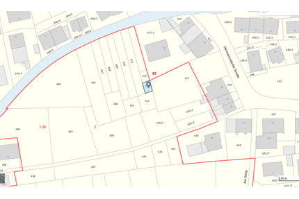 Kleines Gartengrundstück in Burladingen