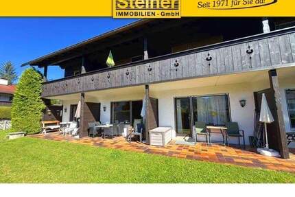 Neuer Preis: 2-Zimmer-Ferien-Wohnung ca. 45 m², EG, Terrasse, EBK, voll möbliert, TG-Platz a.W. - Garmisch-Partenkirchen