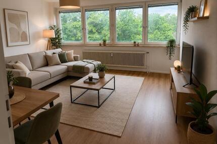 Helle, gepflegte 1-Zimmer-Wohnung mit TG-Stellplatz in guter Lage - Theilenhofen