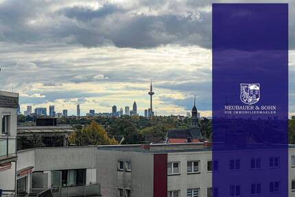 Helle großzügige 3 Zimmer Etagenwohnung mit Stellplatz - vermietet - Frankfurt am Main Bonames
