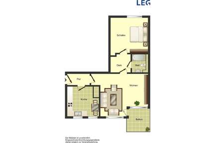 Wohnung zum Mieten in Köln 870,00 € 59.39 m²