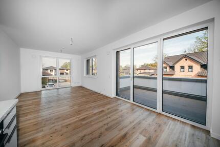 Stilvolle Neubauwohnung mit Einbauküche und Dachterrasse - Wildeshausen