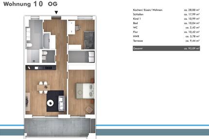 Eigentumswohnung 10 modern Neubau Stadmitte Erstbezug - Vohenstrauß