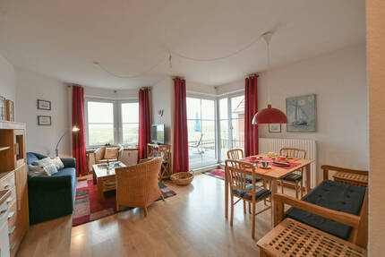 Sonnige Ferienimmobilie mit Südbalkon und Deichblick - Wangerooge