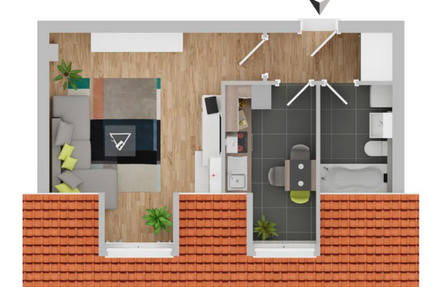 Wohnung zum Mieten in Güstrow 480,00 € 40 m²