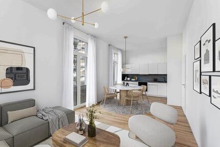 Platz für Alltag & Freizeit: 3 Zimmer mit Terrasse - Dresden Cotta