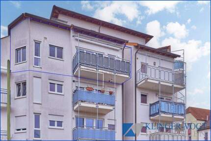 Hervorragend gepflegte Etagenwohnung mit Aufzug und Fernblick. - Ludwigshafen am Rhein Maudach