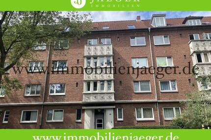 Horn - Washingtonallee - großzügige Wohnung mit Balkon zum Innenhof - EBK - Eckbadewanne - im 2.OG - Hamburg