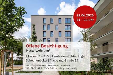 Wohnung zum Kaufen in Leinfelden-Echterdingen 710.000,00 € 95.78 m²