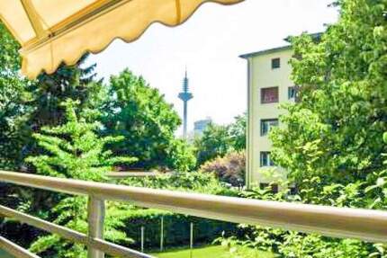 Provisionsfrei großzügige 3-Zi-Wo mit zwei Balkonen und Potenzial - Frankfurt Dornbusch