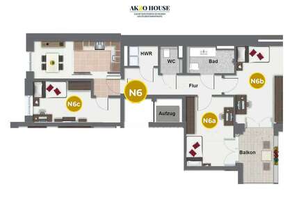 WG-Zimmer in Aachen 920,00 € 14 m²