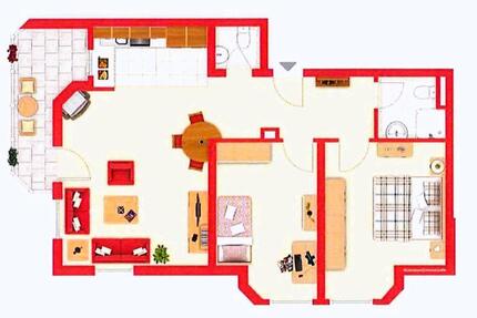 Mietwohnung ab dem 1.1.2027 - 880,00&nbsp;EUR Kaltmiete, ca.&nbsp; 68,00&nbsp;m&sup2; in Winterberg (PLZ: 59955)