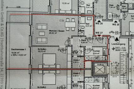 Schöne 2 Zimmer-Wohnung mit Balkon und Einbauküche in Malente