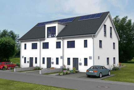 Modernes Reihenendhaus in Sigmaringen - Neubauprojekt mit Hanse Haus
