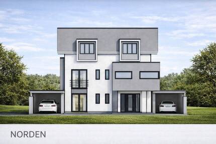 Großzügiges Baugrundstück in schöner Wohnlage von Regenstauf - mit exklusivem Architektenhaus in reizvoller Hanglage!