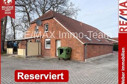 Schöne Erdgeschosswohnung mit Terrasse, Einbauküche und Stellplatz! Haustiere sind nicht erlaubt! - Westoverledingen