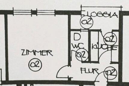 1-Zimmer-Wohnung mit Loggia in Stuttgart-Rot zu vermieten