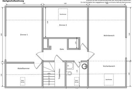 2-3‑Zimmer‑Dachgeschosswohnung mit viel Licht und Charme - Bad Bellingen