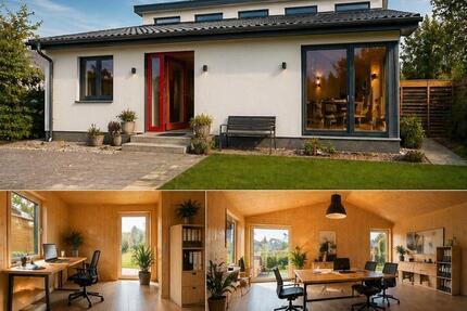 Massivholz-Designhaus & 2 Tinyhäuser exklusiv Wohnen&Arbeiten - Fredersdorf-Vogelsdorf