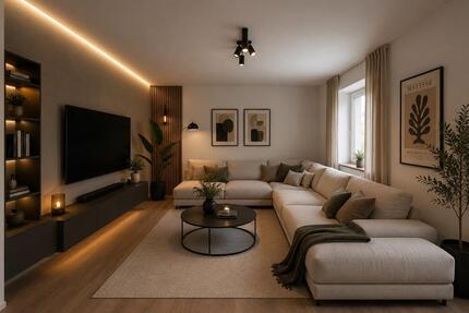 Kernsanierte 2 Zimmer Erdgeschoss Wohnung mit Stellplätze 56qm - Bogen