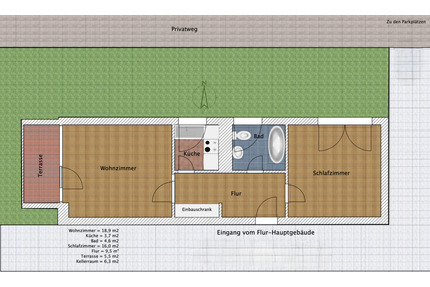 Schöne Erdgeschosswohnung in begehrter Lage von Bad Oeynhausen