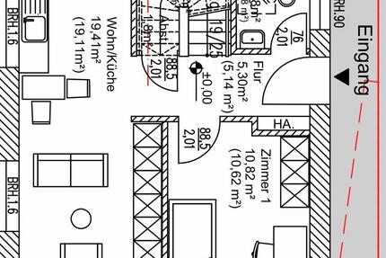 Wohnung ohne Garten - 1.100,00&nbsp;EUR Kaltmiete, ca.&nbsp; 83,00&nbsp;m&sup2; in Oldenburg (PLZ: 26127) Alexandersfeld