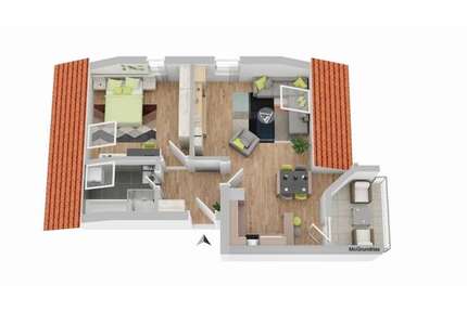 Wohnung zum Kaufen in Ammerndorf 194.000,00 € 61 m²