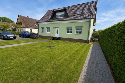 Faktor 15 – Kapitalanlage nahe Berlin saniertes Zweifamilienhaus in Steinbeck inkl. Gartenbereich!