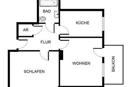 Wohnung zum Mieten in Gelsenkirchen 479,00 € 72.2 m²