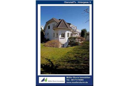 OBERURSELTs. Große EG-Wohnung mit riesigem Garten (Im 2-FH!!)