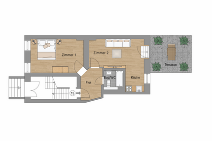 Wohnung zum Kaufen in Berlin 194.000,00 € 45.92 m²
