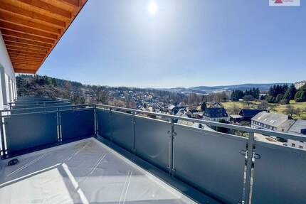 Energieeffizient wohnen mit Panoramablick - Neubau-4-Raum-Wohnung in Beierfeld - barrierefrei - Grünhain-Beierfeld