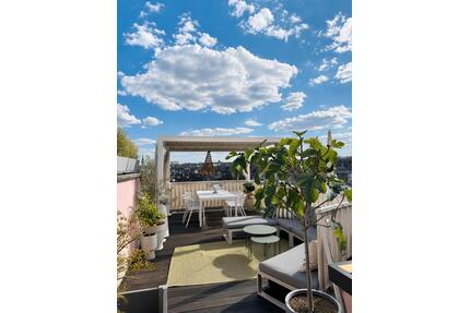 ohne Makler: hochwertig sanierte Maisonette mit Dachterrasse - Wiesbaden Nordost