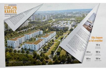 Smart Wohnen im Europakarree - 1.000,00&nbsp;EUR Kaltmiete, ca.&nbsp; 79,50&nbsp;m&sup2; in Erfurt (PLZ: 99091) Gispersleben